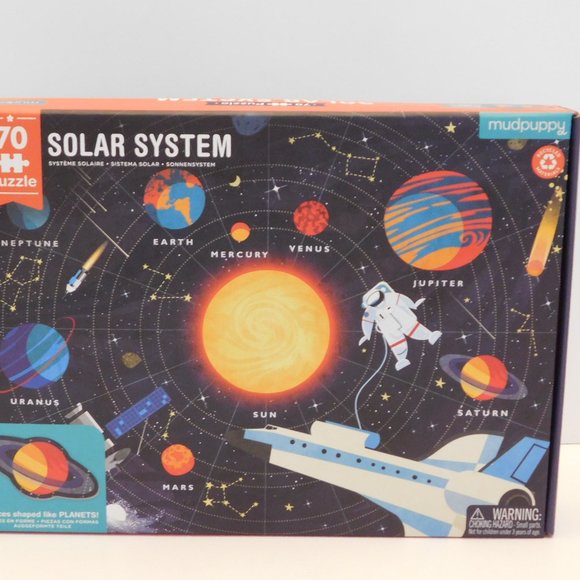 Mudpuppy Solar System 70 Piece Puzzle - Picture 2 of 3